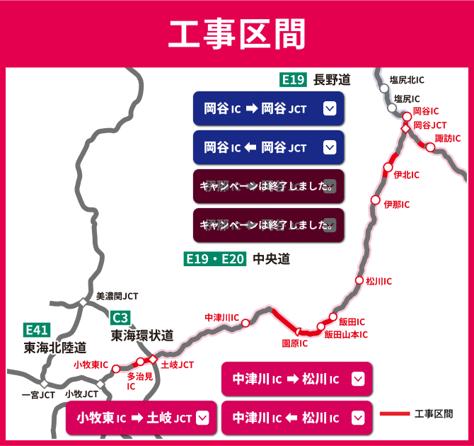 工事区間