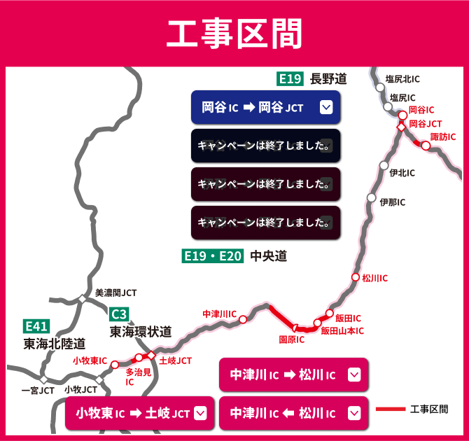 工事区間